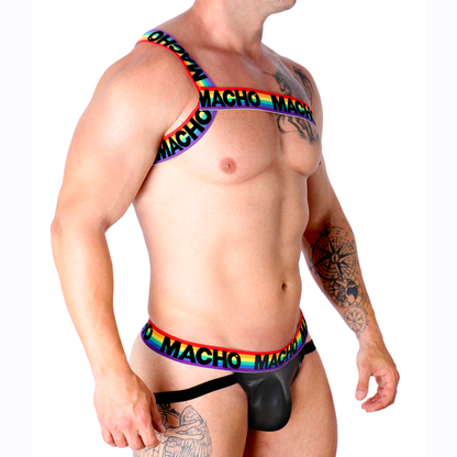 MACHO - ROMAN HARNESS YELLOW S/M - My naughty haven #