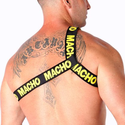 MACHO - ROMAN HARNESS YELLOW S/M - My naughty haven #