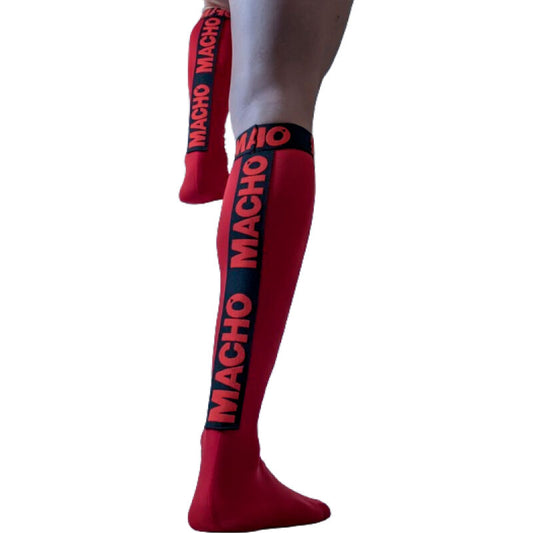MACHO - THIN SOCKS ONE SIZE WHITE - My naughty haven #