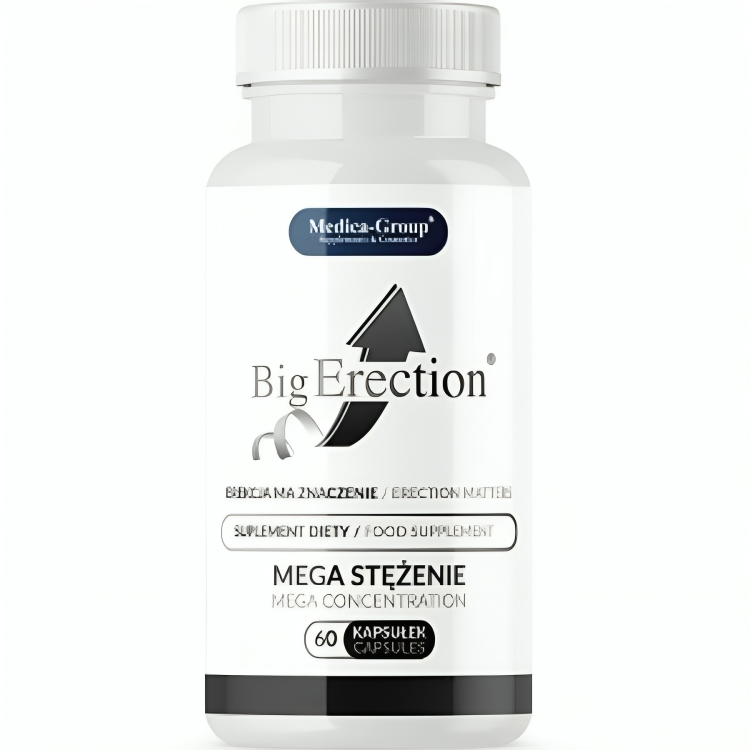 MEDICA GROUP - BIG ERECTION ENHANCER FOR MEN 60 CAPSULES - My naughty haven #