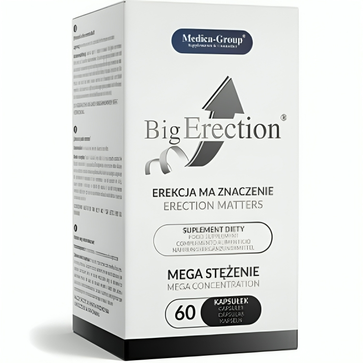 MEDICA GROUP - BIG ERECTION ENHANCER FOR MEN 60 CAPSULES - My naughty haven #