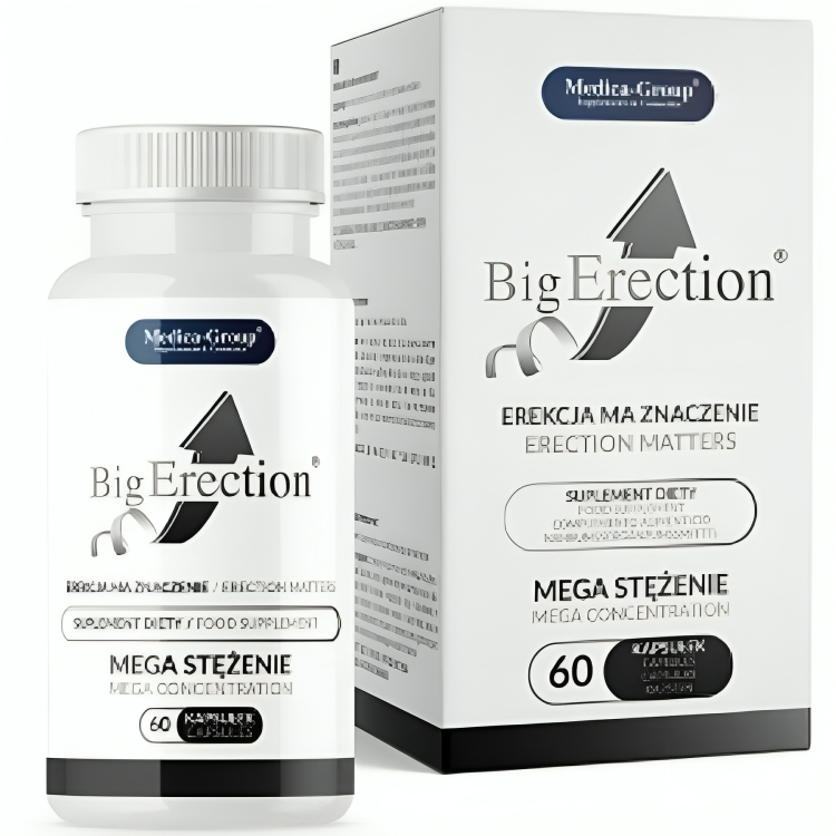 MEDICA GROUP - BIG ERECTION ENHANCER FOR MEN 60 CAPSULES - My naughty haven #