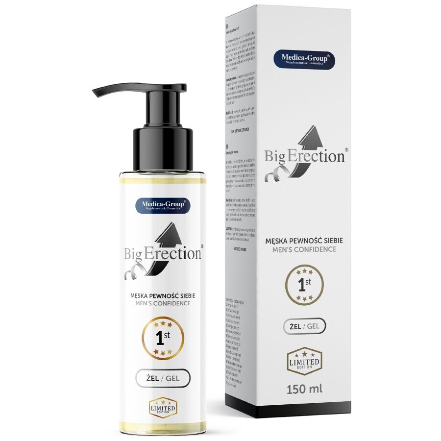 MEDICA GROUP - BIG ERECTION INTIMATE GEL FOR MEN 150 ML - My naughty haven #