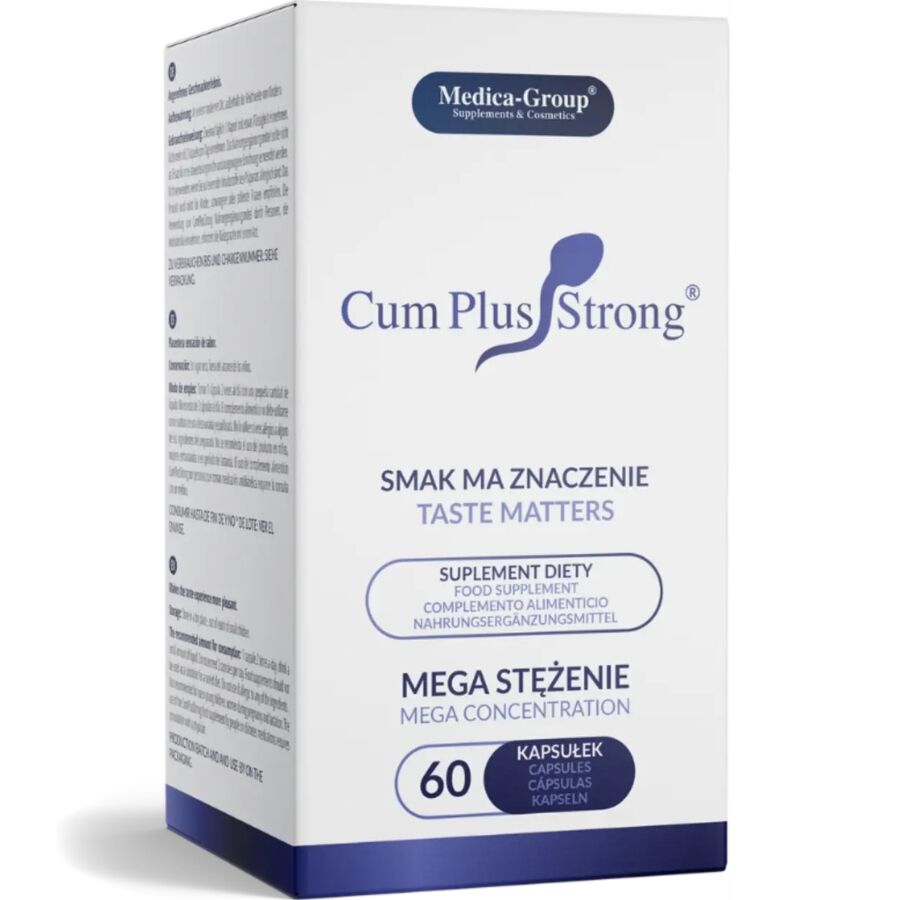 MEDICA GROUP - CUM PLUS STRONG SEMENS ENLARGEMENT 60 CAPSULES - My naughty haven #
