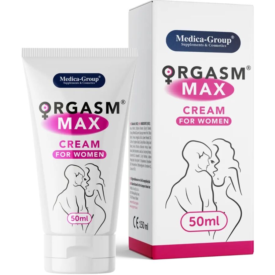 MEDICA GROUP - ORGASM MAX INTIMATE CREAM FOR WOMEN 50 ML - My naughty haven #