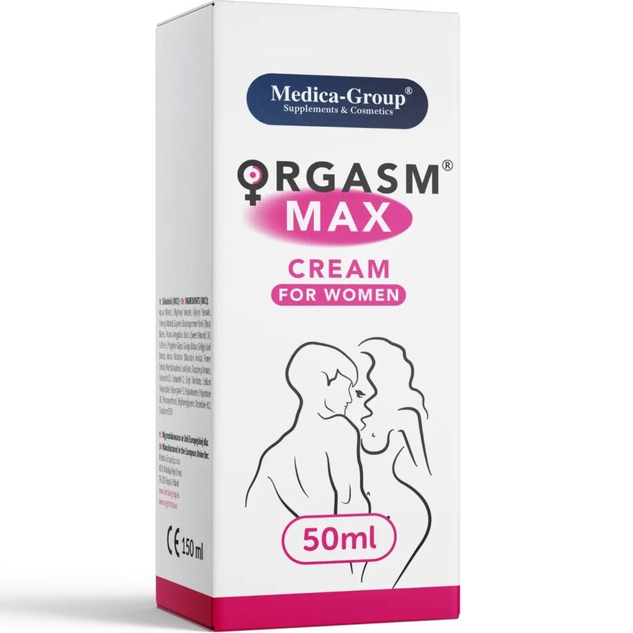 MEDICA GROUP - ORGASM MAX INTIMATE CREAM FOR WOMEN 50 ML - My naughty haven #