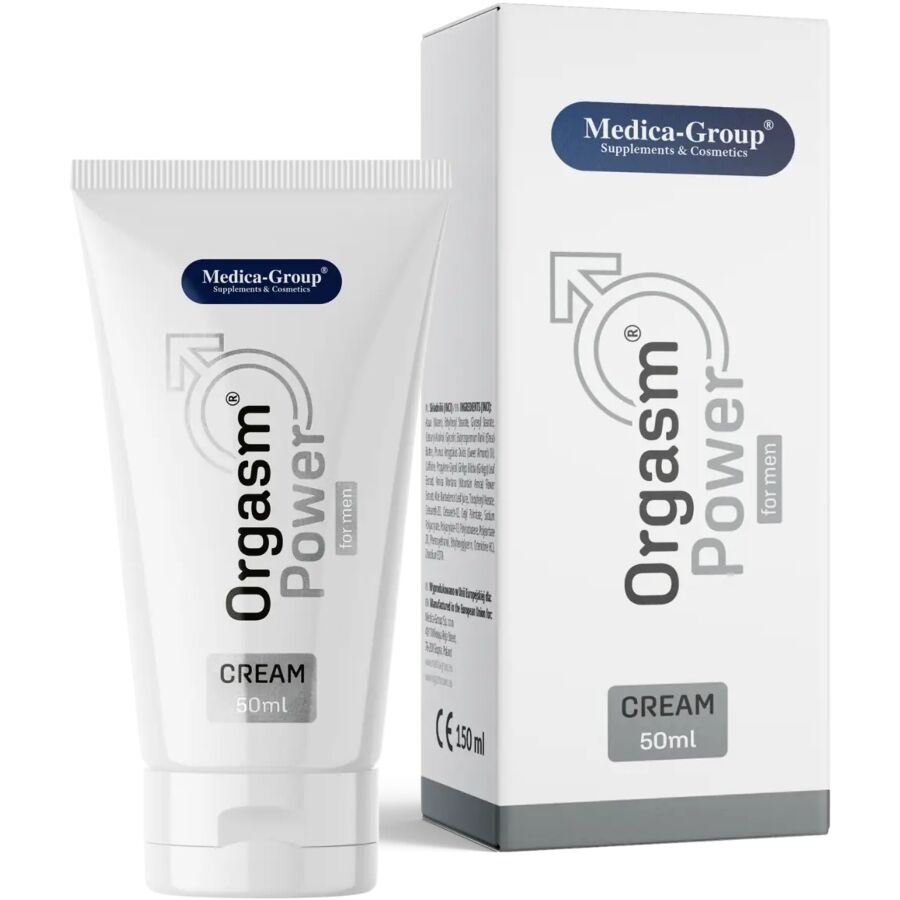 MEDICA GROUP - ORGASM POWER INTIMATE CREAM FOR MEN 50 ML - My naughty haven #