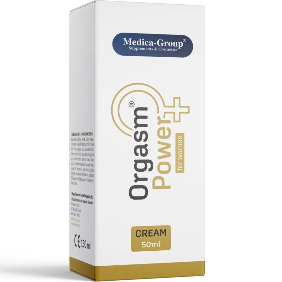 MEDICA GROUP - ORGASM POWER INTIMATE CREAM FOR WOMEN 50 ML - My naughty haven #