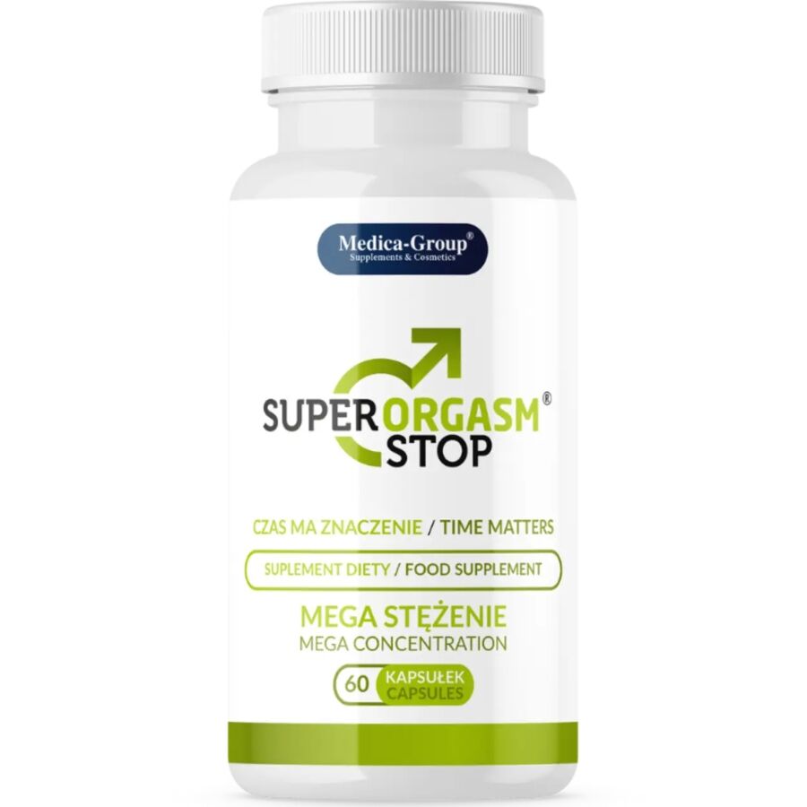 MEDICA GROUP - SUPER ORGASM STOP DELAY FOR MEN 60 CAPSULES - My naughty haven #