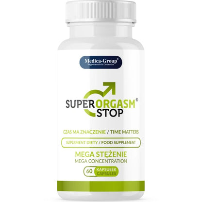 MEDICA GROUP - SUPER ORGASM STOP DELAY FOR MEN 60 CAPSULES - My naughty haven #