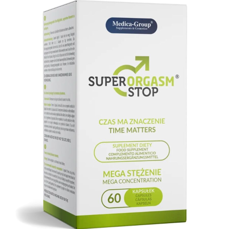 MEDICA GROUP - SUPER ORGASM STOP DELAY FOR MEN 60 CAPSULES - My naughty haven #
