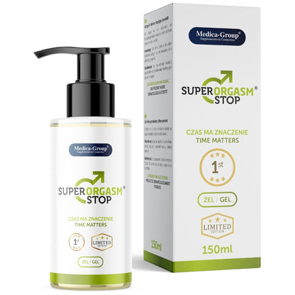 MEDICA GROUP - SUPER ORGASM STOP INTIMATE GEL FOR MEN 150 ML - My naughty haven #
