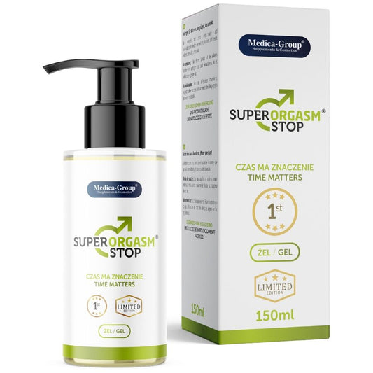 MEDICA GROUP - SUPER ORGASM STOP INTIMATE GEL FOR MEN 150 ML - My naughty haven #