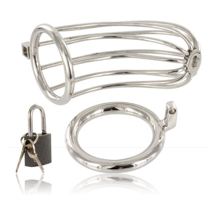 METAL HARD - BIRD CHASTITY RING CAGE - My naughty haven #