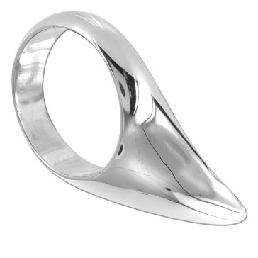 METAL HARD - COCK TEARDROP 55MM - My naughty haven #