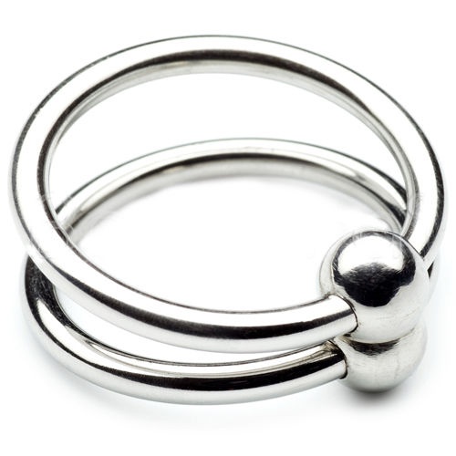 METAL HARD - DOUBLE GLANS RING 28MM - My naughty haven #