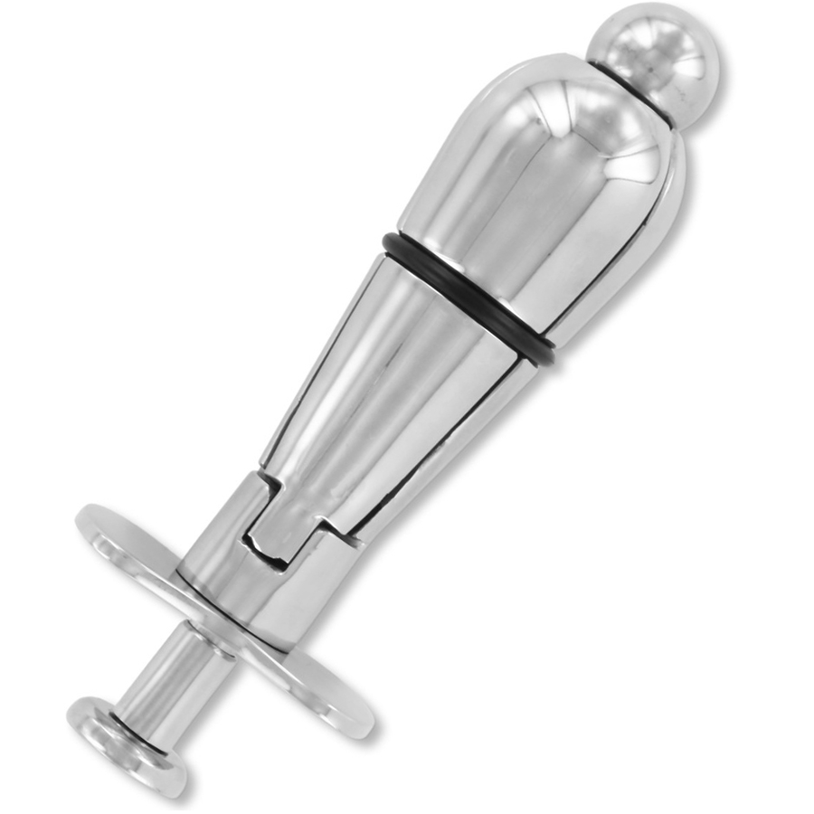 METAL HARD - METAL ANAL PLUG WITH LOCK - My naughty haven #