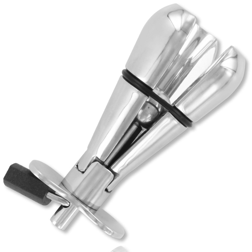 METAL HARD - METAL ANAL PLUG WITH LOCK - My naughty haven #