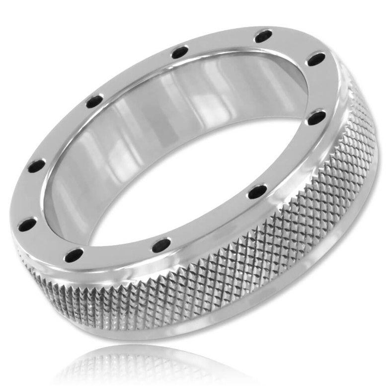 METAL HARD - METAL RING FOR PENIS AND TESTICLES 40MM - My naughty haven #