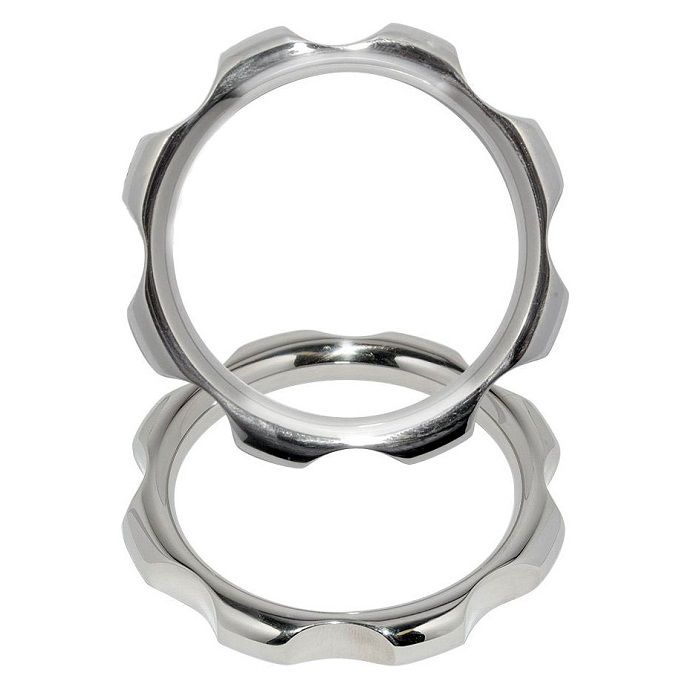 METAL HARD - METAL TORQUE RING FOR PENIS AND TESTICLES 50MM - My naughty haven #