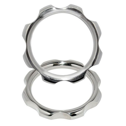 METAL HARD - METAL TORQUE RING FOR PENIS AND TESTICLES 50MM - My naughty haven #