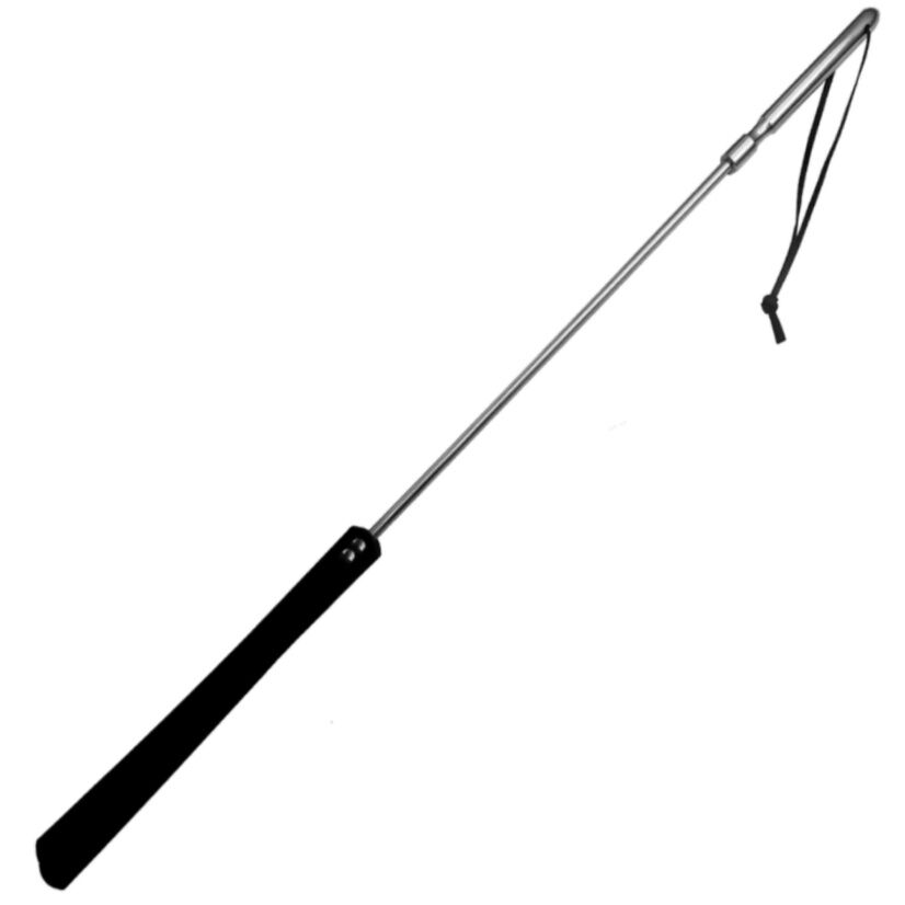 METAL HARD - ORIGINAL LEATHER AND METAL WHIP 70CM - My naughty haven #