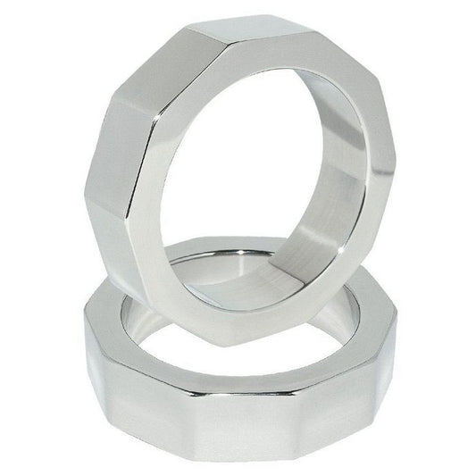 METAL HARD - PENIS AND TESTICLE NUT RING 55 MM - My naughty haven #