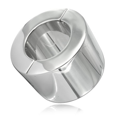 METAL HARD - STAINLESS STEEL TESTICLE RING 40MM - My naughty haven #