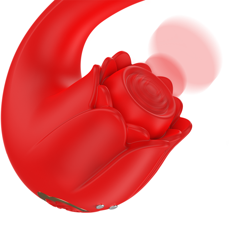 MIA - SELENA STIMULATOR VIBRATING + TAPPING RED - My naughty haven #