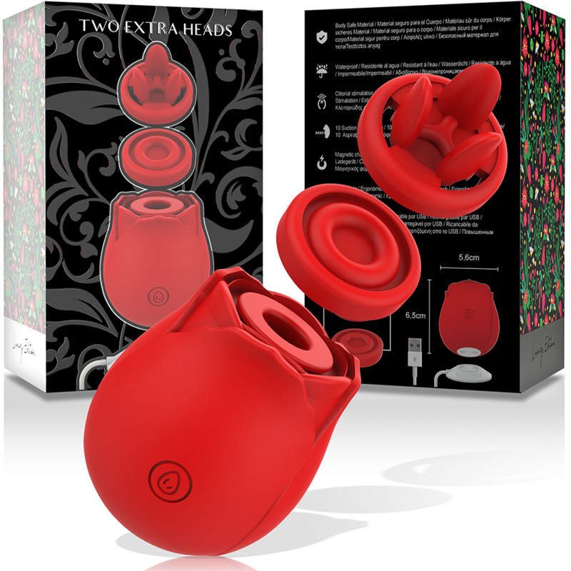 MIA - TWO HEADS CLITORAL STIMULATOR LUXURY EDITION - My naughty haven #