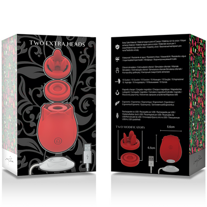 MIA - TWO HEADS CLITORAL STIMULATOR LUXURY EDITION - My naughty haven #