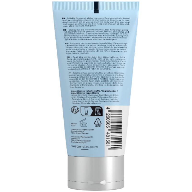 MISTER SIZE - BIO LUBRICANT 100 ML - My naughty haven #