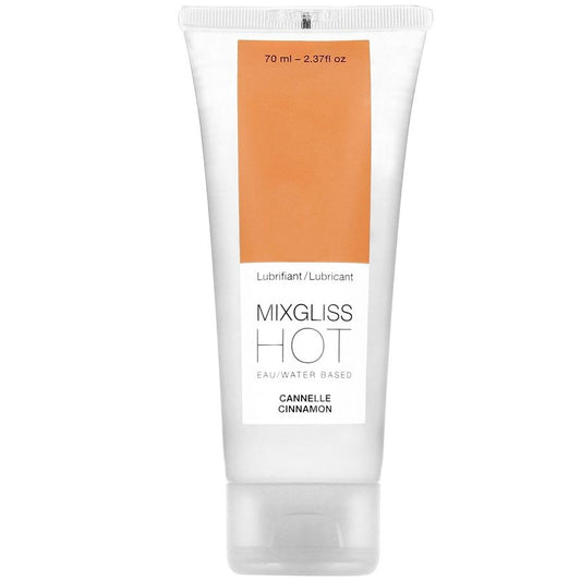 MIXGLISS - HEAT EFFECT LUBRICANT CINNAMON FLAVOR 70ML - My naughty haven #