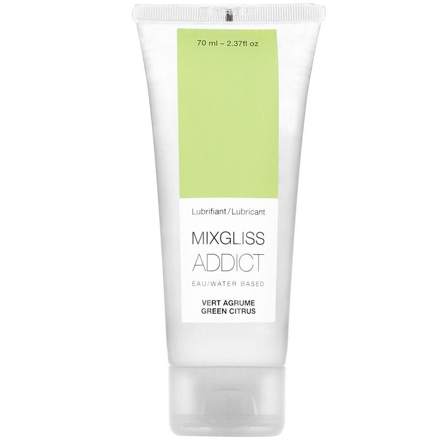 MIXGLISS - WATER BASED LUBRICANT CITRUS FLAVOR 70 ML - My naughty haven #