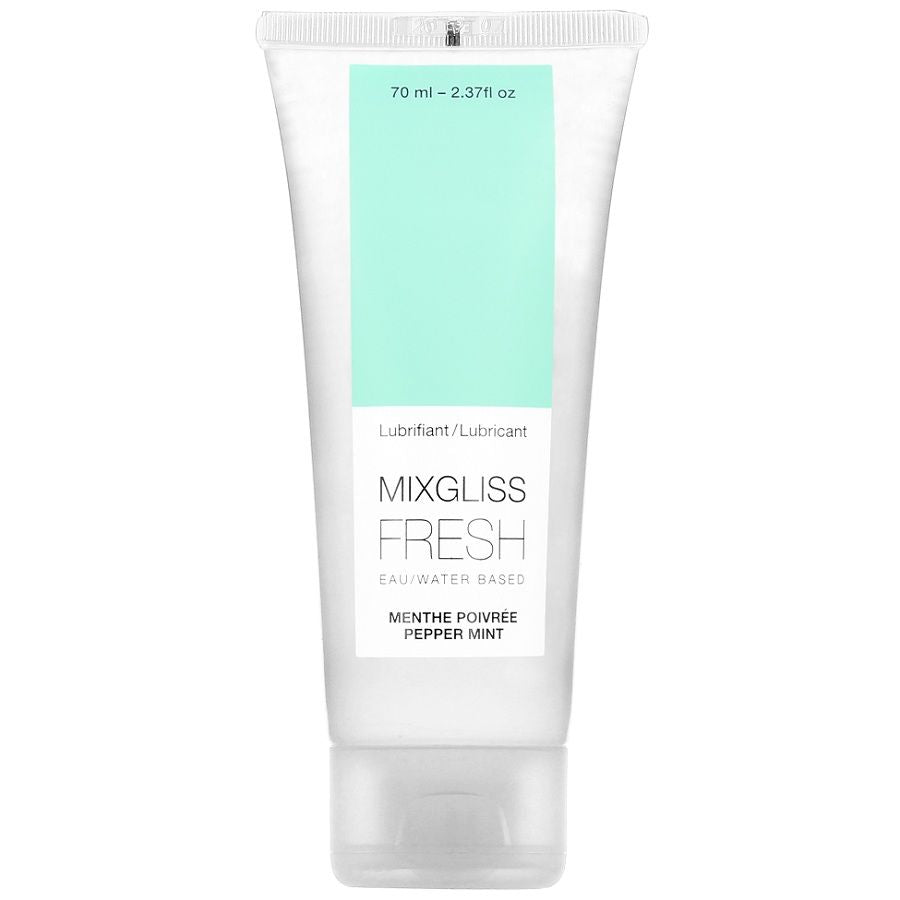 MIXGLISS - WATER BASED LUBRICANT EFFECT COLD MINT FLAVOR 70 ML - My naughty haven #