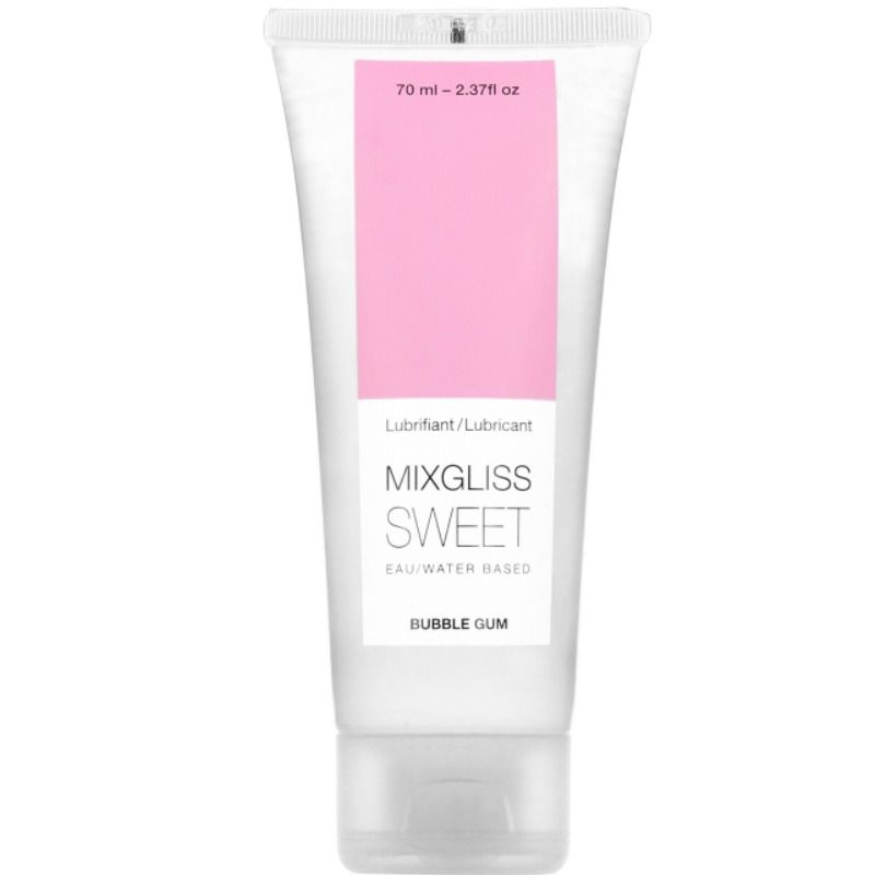 MIXGLISS - WATER BASED LUBRICANT GUM FLAVOR 70 ML - My naughty haven #
