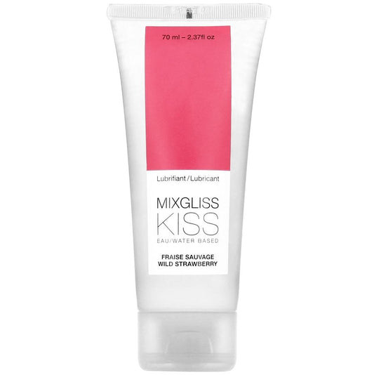 MIXGLISS - WATER BASED LUBRICANT STRAWBERRY FLAVOR 70 ML - My naughty haven #
