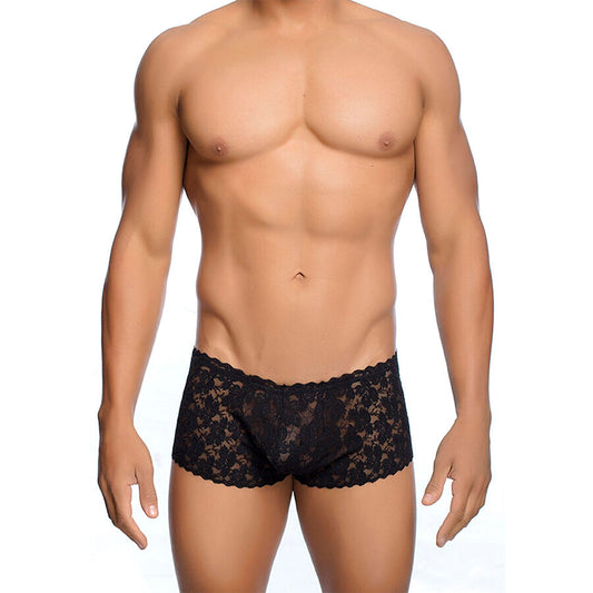 MOB - BLACK LACE BOXER SIZE L/XL - My naughty haven #