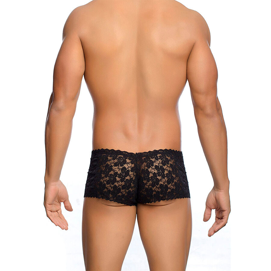 MOB - BLACK LACE BOXER SIZE L/XL - My naughty haven #