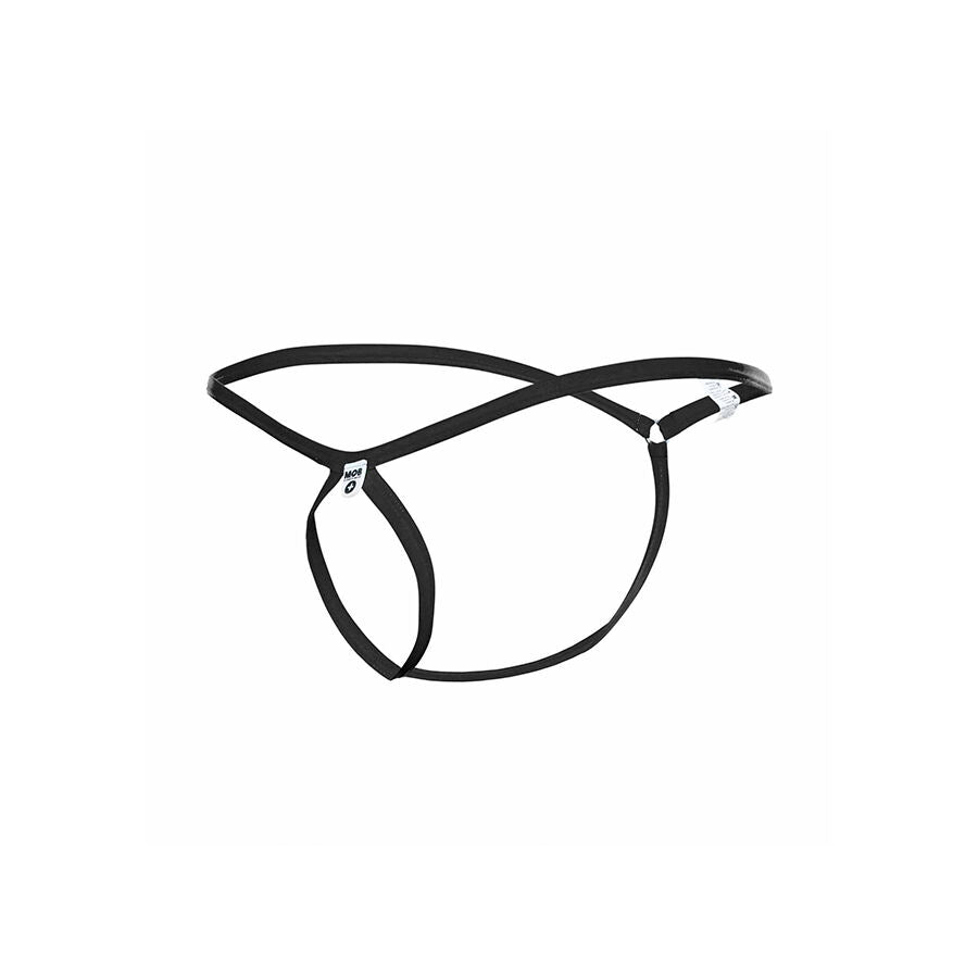 MOB - BLACK TEAR-SHAPED THONG SIZE L/XL - My naughty haven #