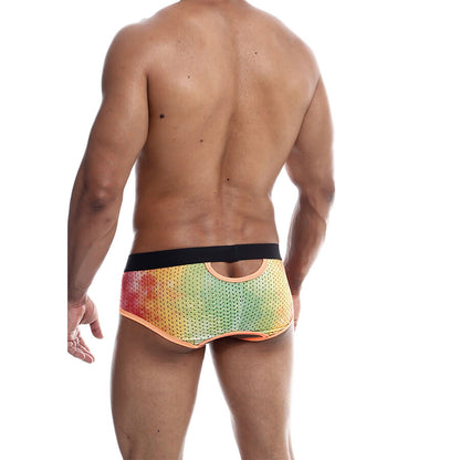 MOB -BOXER BRIEF ORANGE SIZE L - My naughty haven #