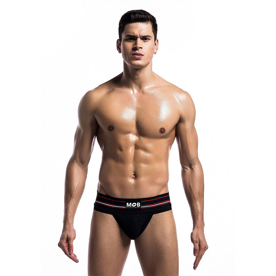 MOB - CLASSIC BLACK THONG SIZE L - My naughty haven #