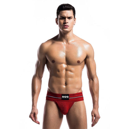 MOB - CLASSIC RED THONG SIZE L - My naughty haven #
