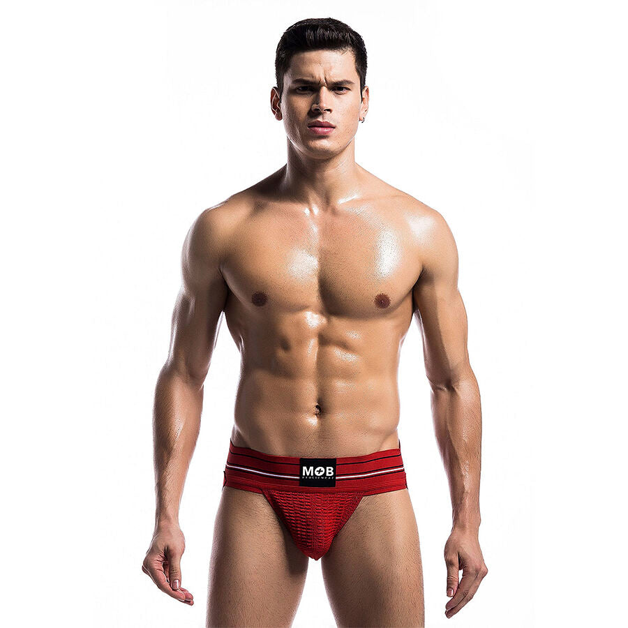 MOB - CLASSIC RED THONG SIZE L - My naughty haven #