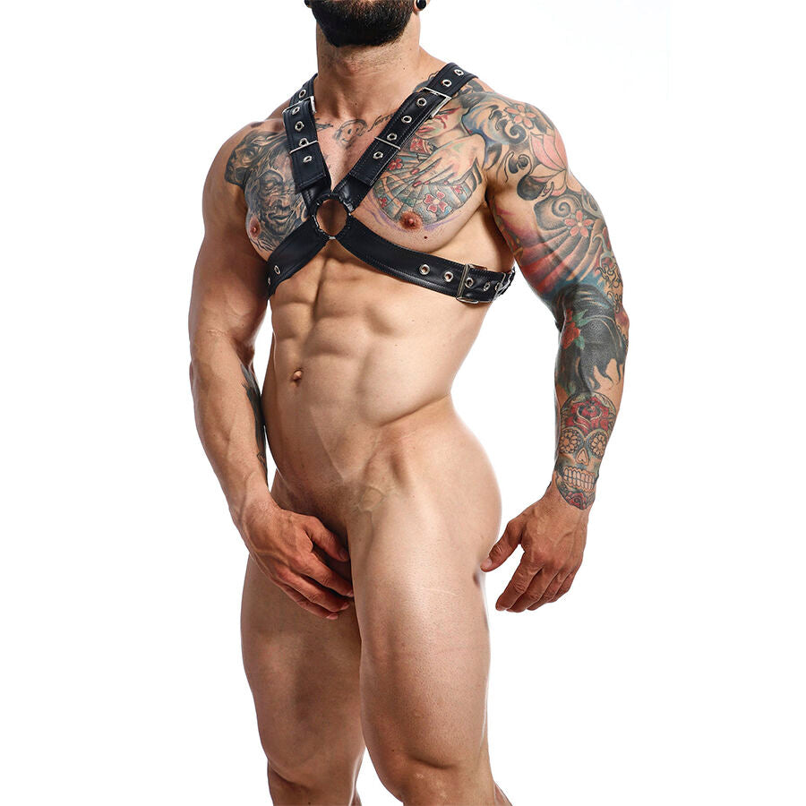 MOB - DNGEON BLACK CHAIN HARNESS ONE SIZE X - My naughty haven #