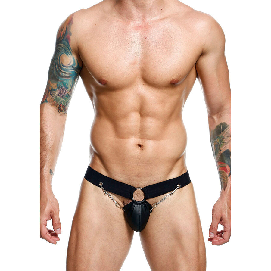 MOB - DNGEON BLACK CHAIN JOCKSTRAP ONE SIZE - My naughty haven #