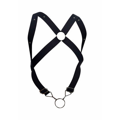 MOB - DNGEON BLACK CROSS BACK HARNESS ONE SIZE - My naughty haven #