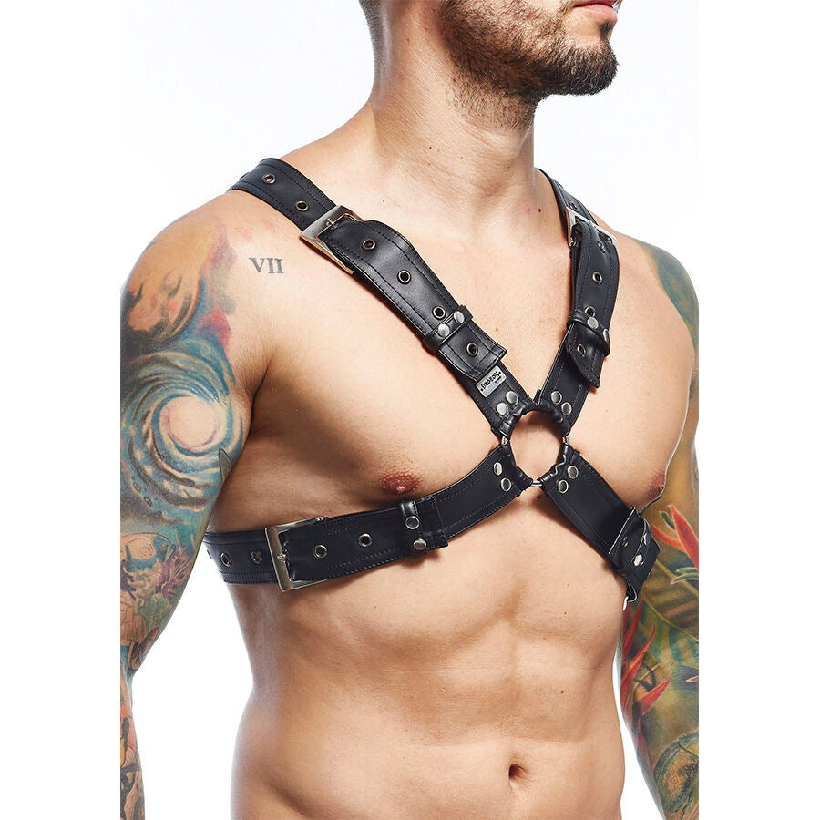 MOB - DNGEON BLACK HARNESS BELT ONE SIZE X - My naughty haven #