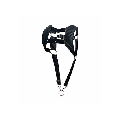 MOB - DNGEON BLACK HARNESS WITH UPPER COCK RING ONE SIZE - My naughty haven #