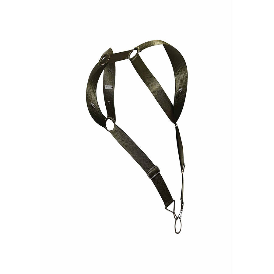 MOB - DNGEON GREEN STRAIGHT BACK HARNESS ONE SIZE - My naughty haven #